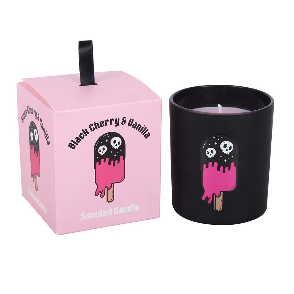 Something Different - Black Cherry & Vanilla Bougie Parfumée - Noir/Rose